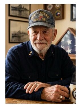 Vintage 1970’s USS Texas CG39 Embroidered Navy Cap
